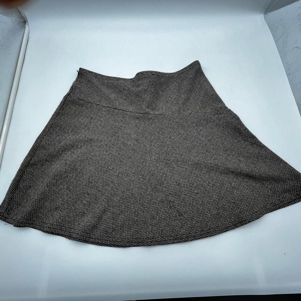 Unbranded Women's Brown and Grey Skirt
